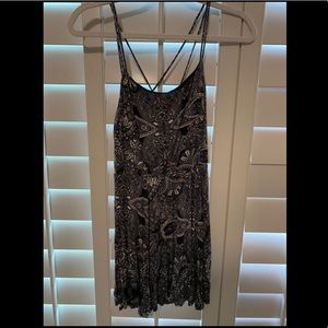 Open back strappy dress